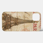 Brief aus Paris Case-Mate iPhone Hülle (Rückseite (Horizontal))