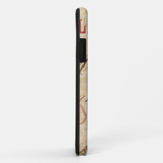 Brief aus Paris Case-Mate iPhone Hülle (Hinten/Rechts)