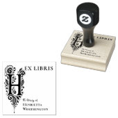 Brief H Botanisches Ex Libris Buchzeichen Stempel (Stempel)