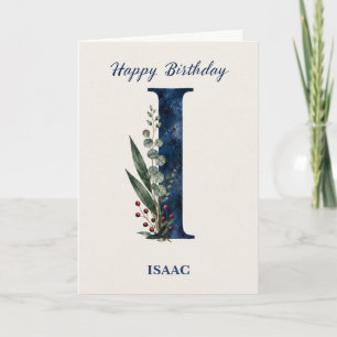 Brief I Geburtstag für ihn Personalisierter Name B Karte