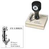 Brief L Botanisches Ex Libris Buchzeichen Stempel (Stempel)