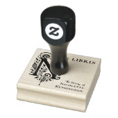 Brief N Botanisches Ex Libris Buchzeichen Stempel (Stempel)