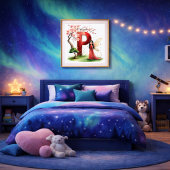 Brief P Bonsai Baum Fee Poster Japanischer Garten