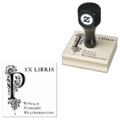 Brief P Botanisches Ex Libris Buchzeichen Stempel (Stempel)