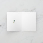 Brief P notecard (Innenseite)