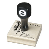 Brief R Botanisches Ex Libris Buchzeichen Stempel (Stempel)