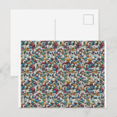 Brief R Stereogram Magic Eye - Kein Umschlag Postkarte (Vorne/Hinten)