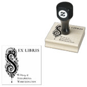Brief S Botanisches Ex Libris Buchzeichen Stempel (Stempel)