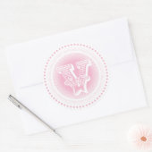 Brief V Monogramm Aufkleber (Umschlag)
