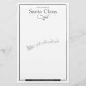 Brief vom Santa Naughty Blank (Vorderseite)