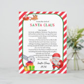 Brief vom Weihnachtsmann (Stehend Vorderseite)