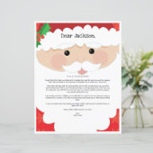 Brief vom Weihnachtsmann (Stehend Vorderseite)