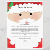 Brief vom Weihnachtsmann (Vorderseite)