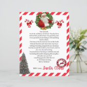 Brief vom Weihnachtsmann (Stehend Vorderseite)