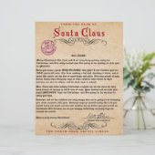 Brief vom Weihnachtsmann (Stehend Vorderseite)