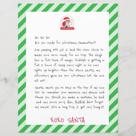 Brief vom Weihnachtsmann an Kinder