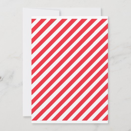 Brief vom Weihnachtsmann Einladung (Rückseite)