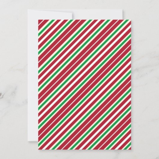 Brief vom Weihnachtsmann Einladung (Rückseite)