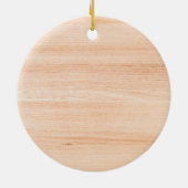 Brief von Bump Dadto zu hölzern Keramik Ornament (Hinten)