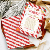 Brief von Elf Weihnachtsbrief-Karte Einladung