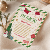 Brief von Elf Weihnachtsbrief-Karte Einladung