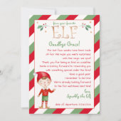 Brief von Ihrem Elf Hallo oder Auf Wiedersehen anp Einladung (Vorderseite)