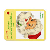 Brief von Santa Keepake Magnet (Horizontal)