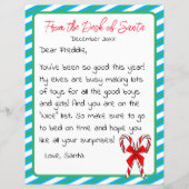 Brief von Weihnachtskid (Vorderseite)