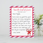 Brief von Weihnachtskid (Stehend Vorderseite)