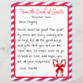 Brief von Weihnachtskid (Vorderseite)