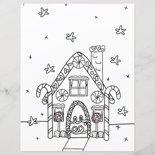 Brief von Weihnachtskid (Rückseite)