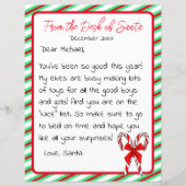 Brief von Weihnachtskid (Vorderseite)