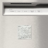 Brief von William IV an Lady Nelson Magnet (In Situ (Geschirrspüler))