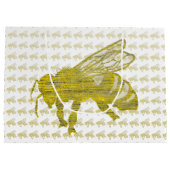 Briefbeschwerer-Biene Große Geschenktüte (Rückseite)