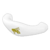 Briefbeschwerer-Biene Keramik Schubladengriff (Schrägansicht)