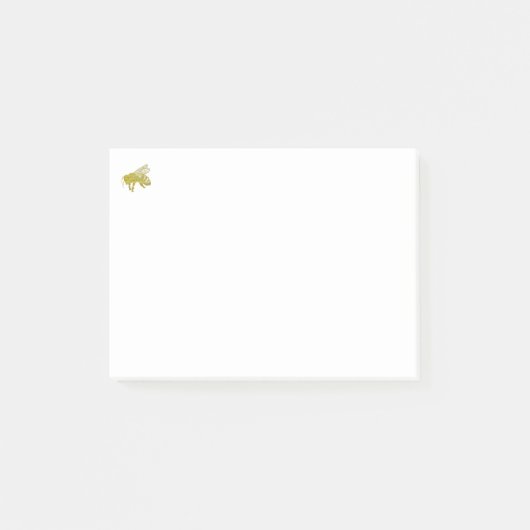 Briefbeschwerer-Biene Post-it Klebezettel (Vorderseite)