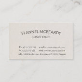 Briefbeschwerer-moderne berufliche Geschäfts-Karte Visitenkarte (Vorderseite)