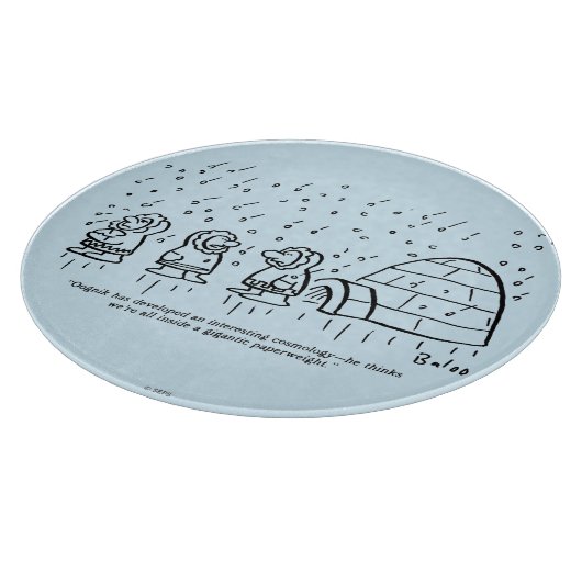 Briefbeschwerer Schneidebrett (Ecke)