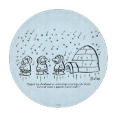 Briefbeschwerer Schneidebrett (Vorderseite)