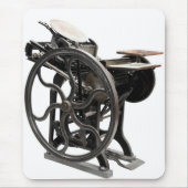 Briefbeschwerermaschine mousepad (Vorne)