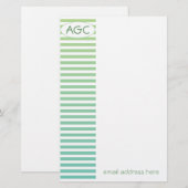 Briefbogen Briefpapier (Vorne/Hinten)