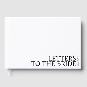 Briefe an das Bride Guest Book Personalisiert Albu Gästebuch