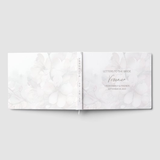 Briefe an das Bride Keepake Notebook Gästebuch (Voll)