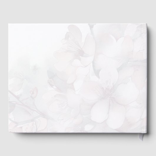 Briefe an das Bride Keepake Notebook Gästebuch (Rückseite)