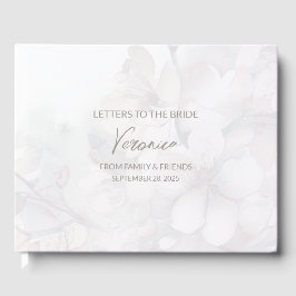 Briefe an das Bride Keepake Notebook Gästebuch