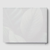 Briefe an das Bride Keepake Notebook Gästebuch (Rückseite)