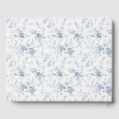 Briefe an das Bride Toile Brautparty Gästebuch (Rückseite)