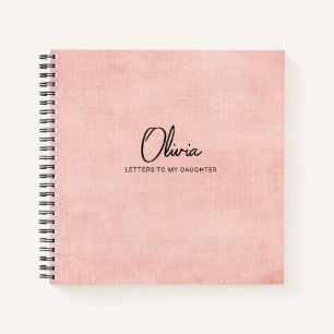 Briefe an Daughter Keepake-Memory-Buch Notizblock