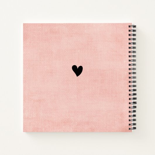 Briefe an Daughter Keepake-Memory-Buch Notizblock (Rückseite)