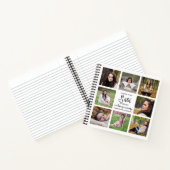 Briefe an den Himmel 8 Foto Collage Trauer riecht Notizblock (Innenseite)